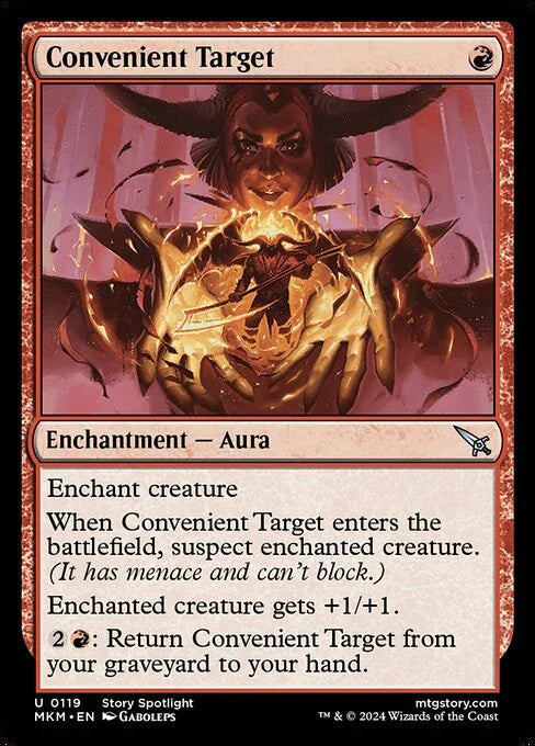 [Foil] MKM 119 Convenient Target U