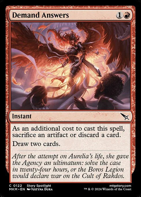 [Foil] MKM 122 Demand Answers C