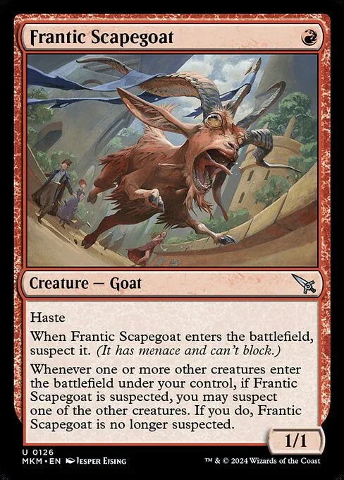 [Foil] MKM 126 Frantic Scapegoat U