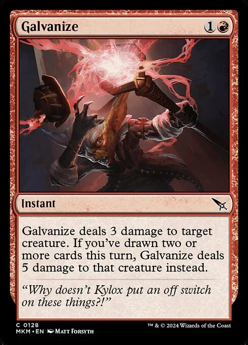 [Foil] MKM 128 Galvanize C