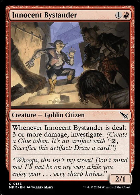 [Foil] MKM 133 Innocent Bystander C