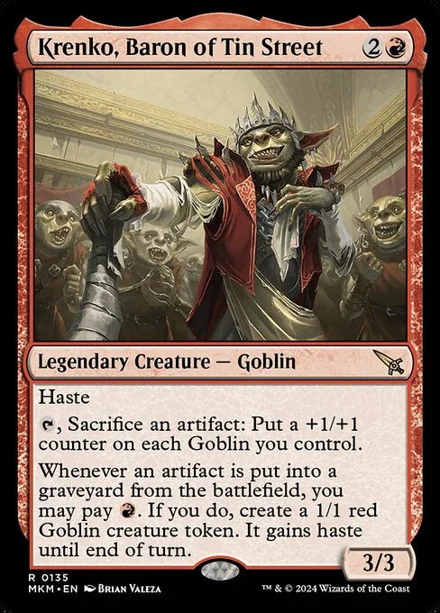 [Foil] MKM 135 Krenko, Baron of Tin Street R