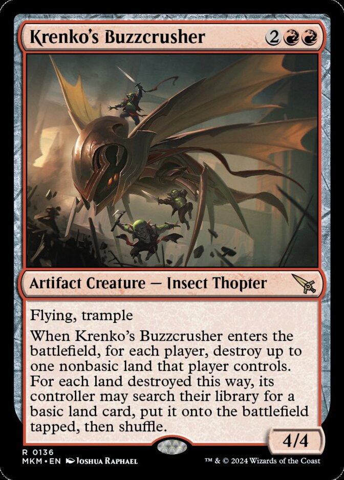 MKM 136 Krenko's Buzzcrusher R
