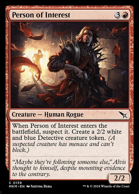 [Foil] MKM 139 Person of Interest C