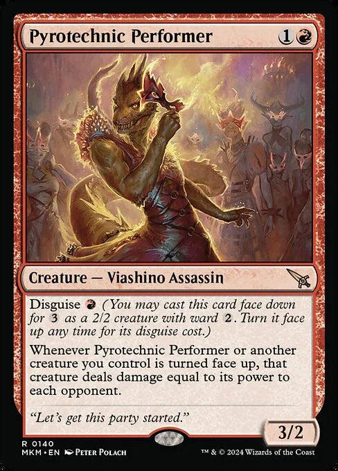 [Foil] MKM 140 Pyrotechnic Performer R