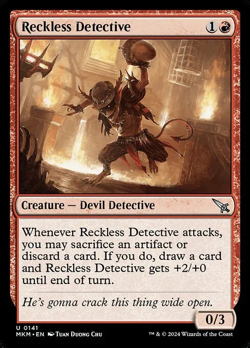 [Foil] MKM 141 Reckless Detective U