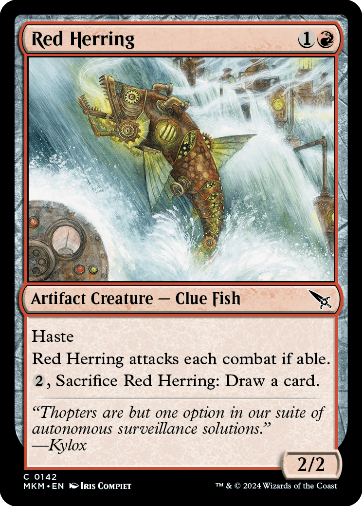 MKM 142 Red Herring C