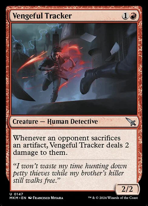 [Foil] MKM 147 Vengeful Tracker U