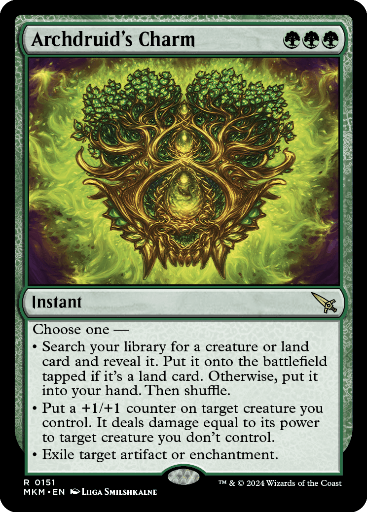 MKM 151 Archdruid's Charm R