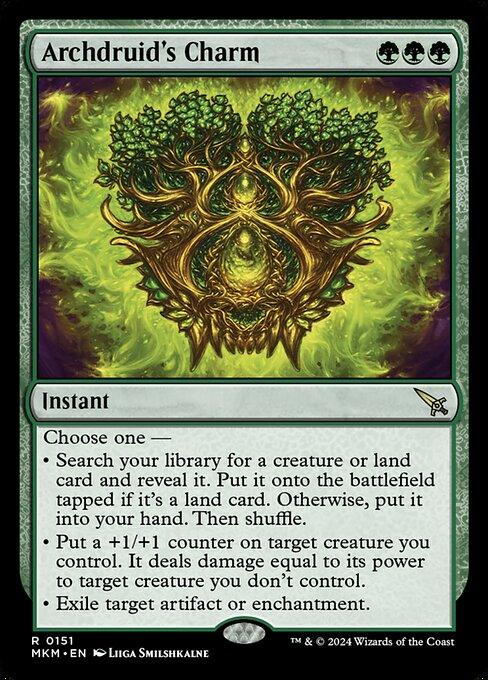 [Foil] MKM 151 Archdruid's Charm R