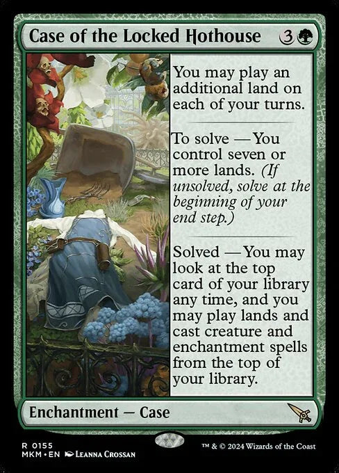 [Foil] MKM 155 Case of the Locked Hothouse R