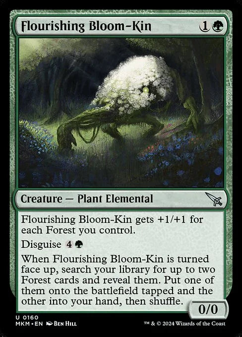 [Foil] MKM 160 Flourishing Bloom-Kin U