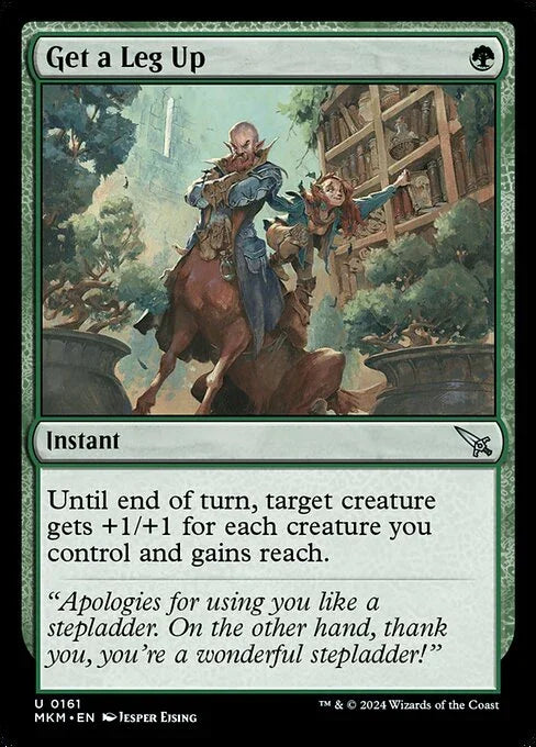 [Foil] MKM 161 Get a Leg Up U