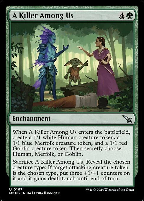 [Foil] MKM 167 A Killer Among Us U