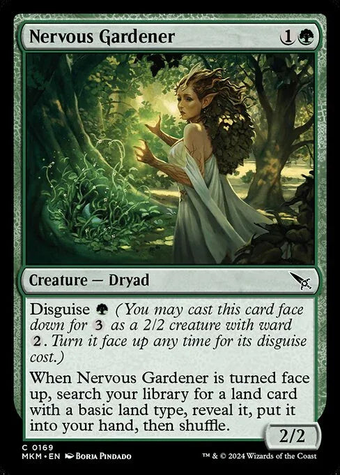 [Foil] MKM 169 Nervous Gardener C