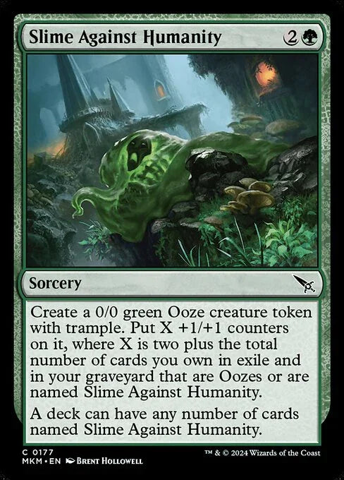 [Foil] MKM 177 Slime Against Humanity C