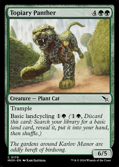 [Foil] MKM 179 Topiary Panther C