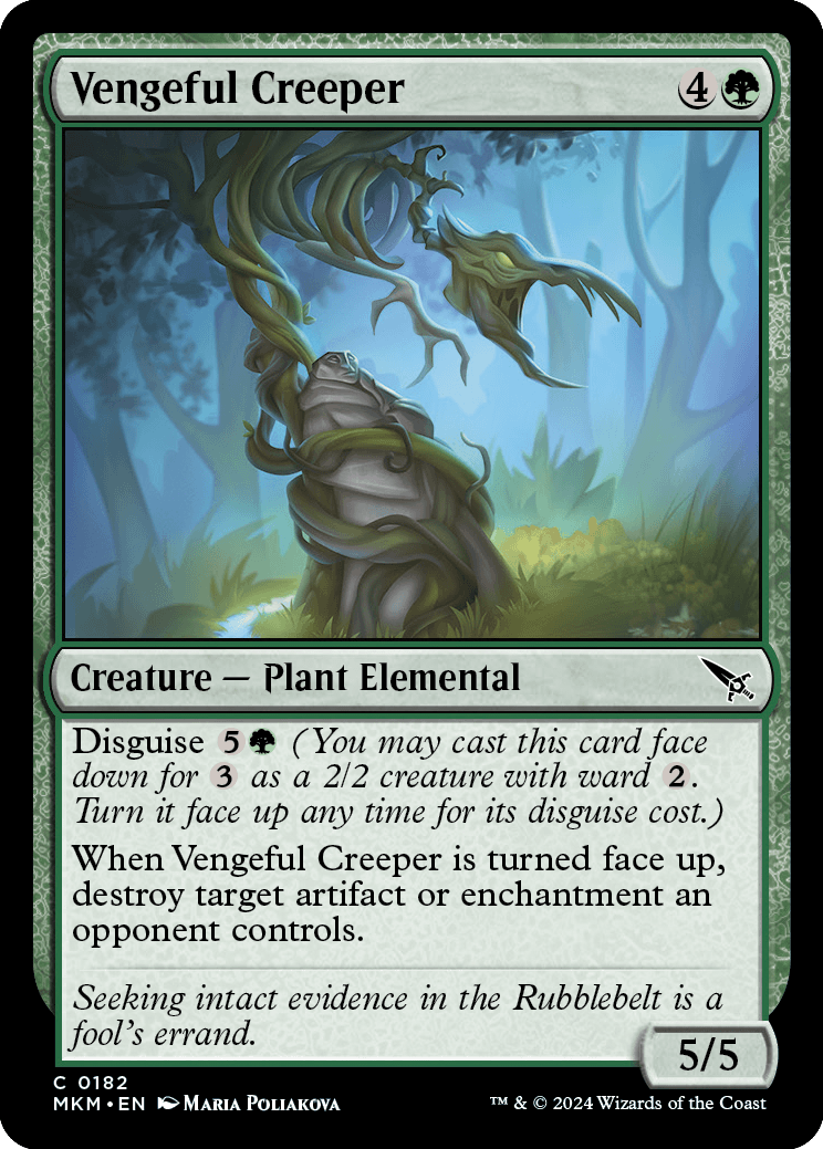 MKM 182 Vengeful Creeper C