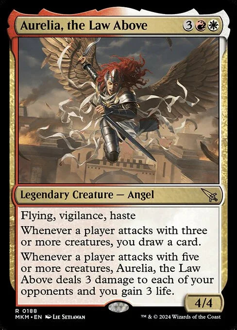 [Foil] MKM 188 Aurelia, the Law Above R