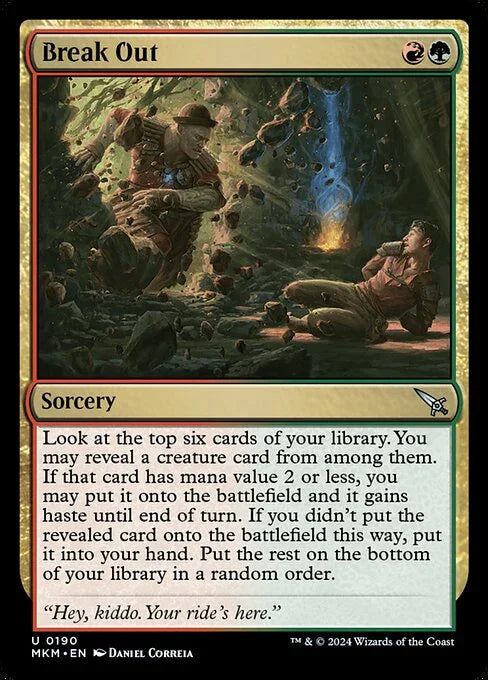[Foil] MKM 190 Break Out U