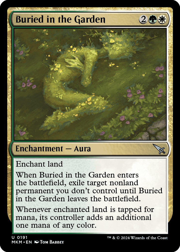MKM 191 Buried in the Garden U