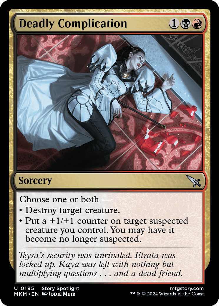 MKM 195 Deadly Complication U
