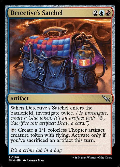 [Foil] MKM 196 Detective's Satchel U