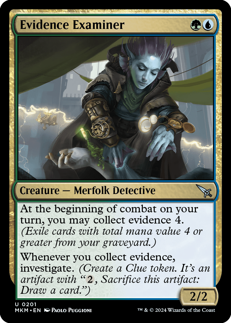 MKM 201 Evidence Examiner U