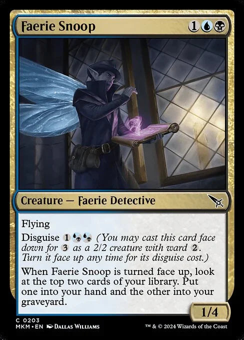 [Foil] MKM 203 Faerie Snoop C