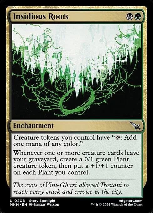 [Foil] MKM 208 Insidious Roots U