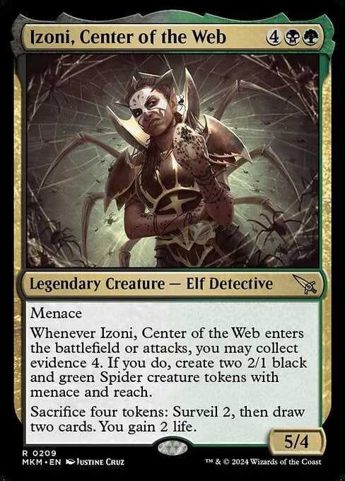 [Foil] MKM 209 Izoni, Center of the Web R