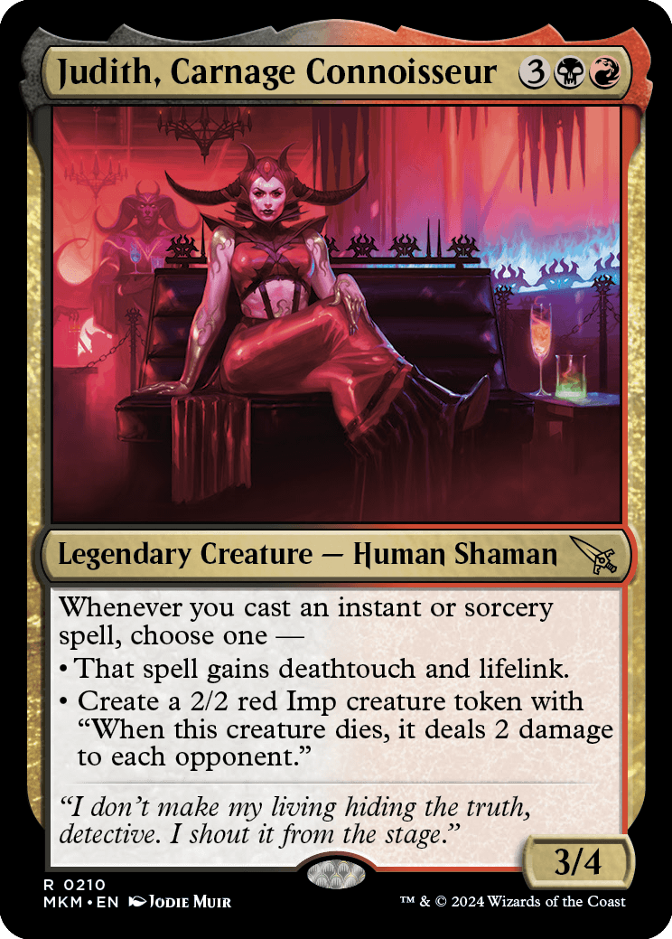 MKM 210 Judith, Carnage Connoisseur R