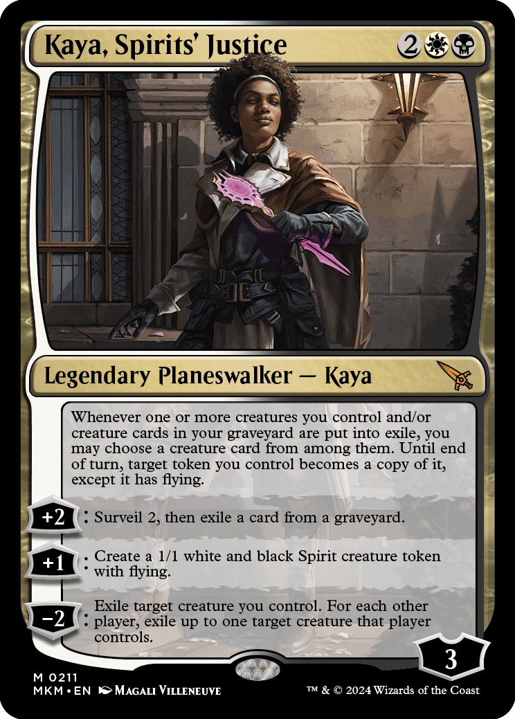 MKM 211 Kaya, Spirits' Justice M