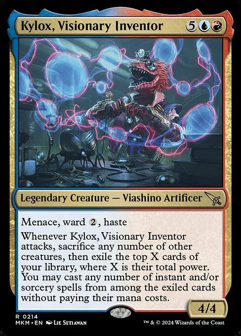 [Foil] MKM 214 Kylox, Visionary Inventor R
