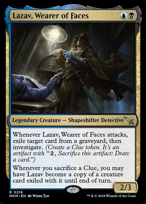 [Foil] MKM 216 Lazav, Wearer of Faces R