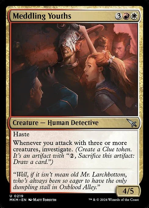 [Foil] MKM 219 Meddling Youths U