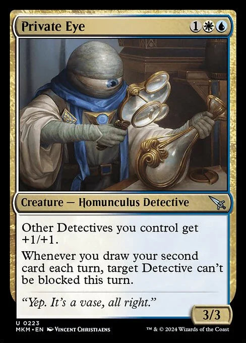 [Foil] MKM 223 Private Eye U