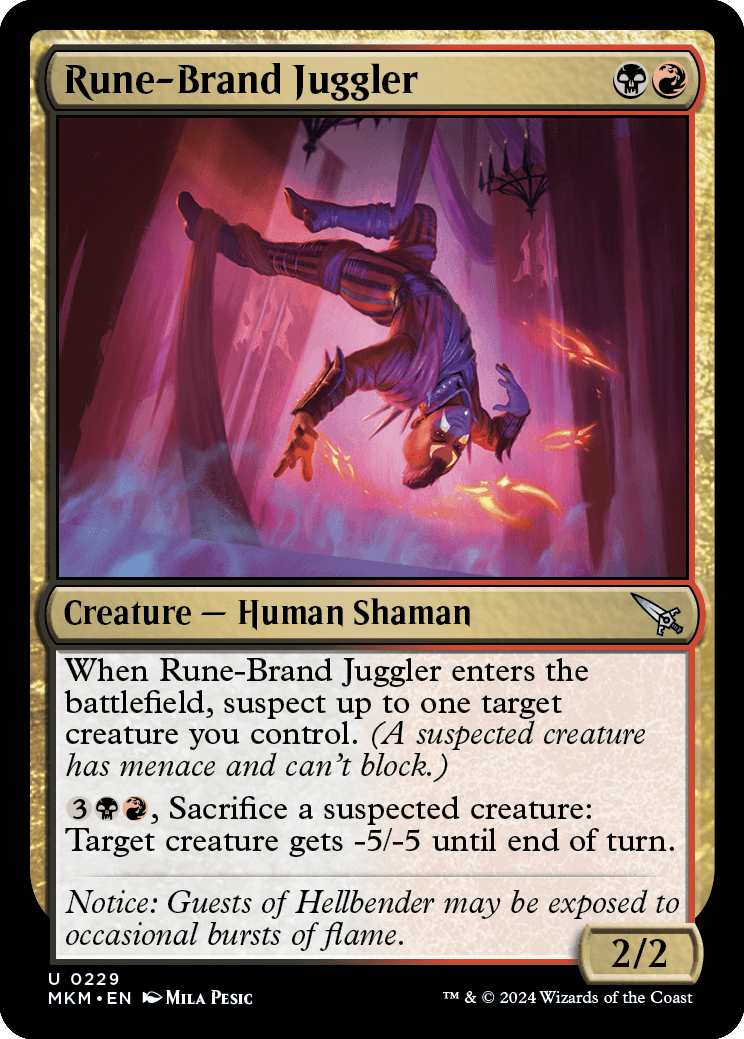 MKM 229 Rune-Brand Juggler U