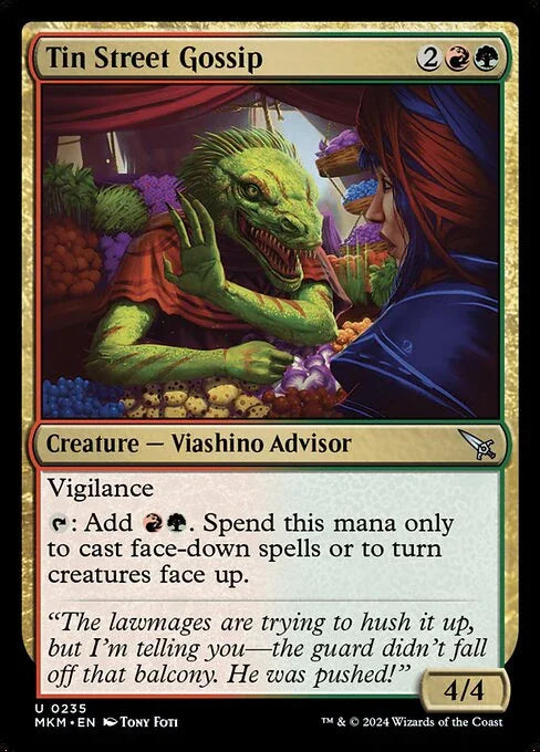 [Foil] MKM 235 Tin Street Gossip U