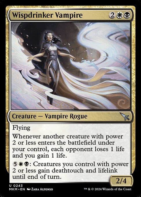 [Foil] MKM 243 Wispdrinker Vampire U