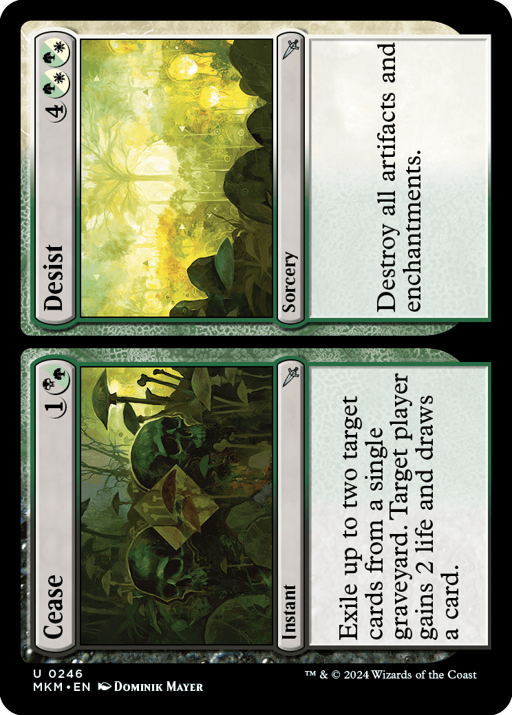 MKM 246 Cease // Desist U