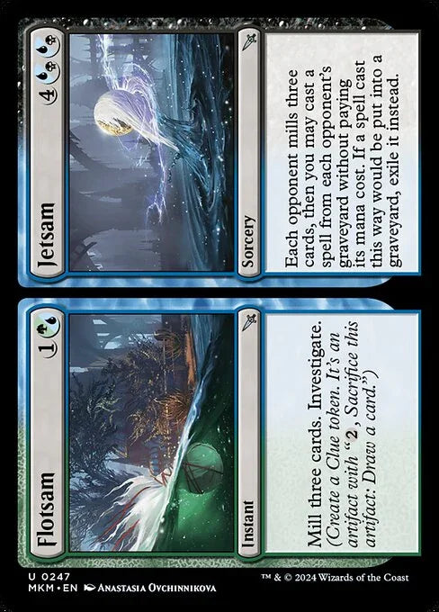 [Foil] MKM 247 Flotsam // Jetsam U