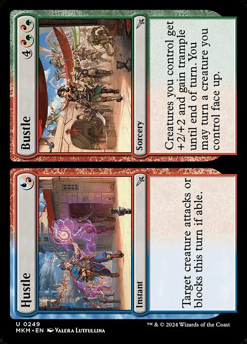 [Foil] MKM 249 Hustle // Bustle U