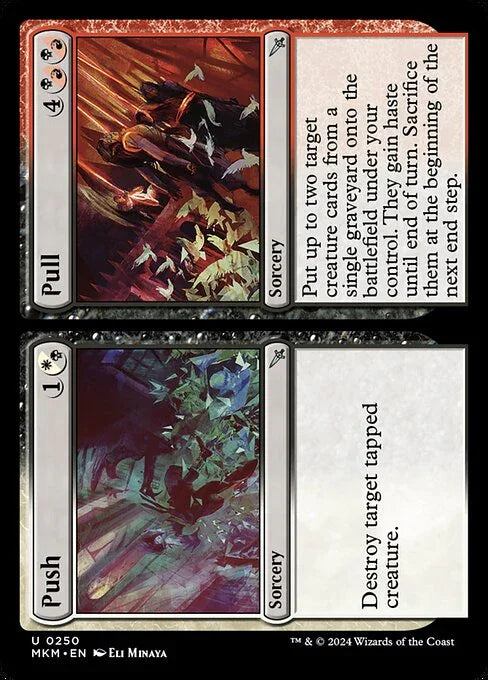 [Foil] MKM 250 Push // Pull U