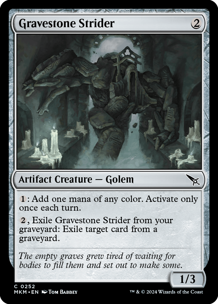 MKM 252 Gravestone Strider C