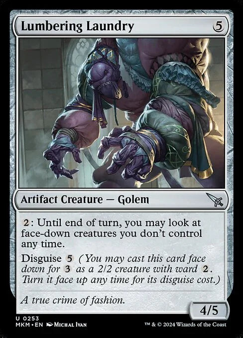 [Foil] MKM 253 Lumbering Laundry U
