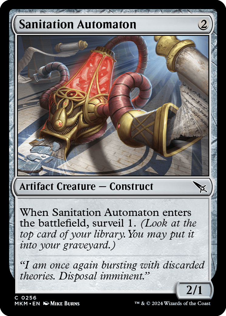 MKM 256 Sanitation Automaton C