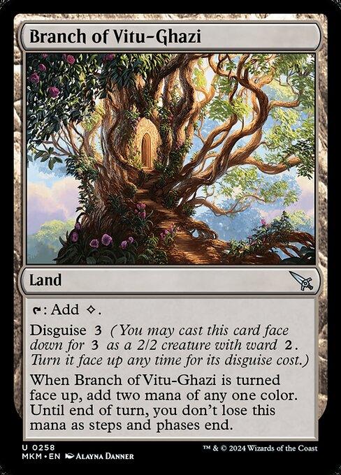 [Foil] MKM 258 Branch of Vitu-Ghazi U
