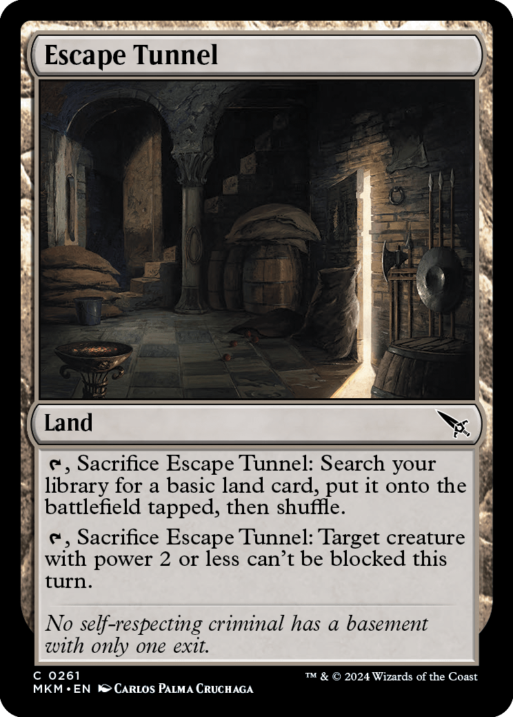 MKM 261 Escape Tunnel C