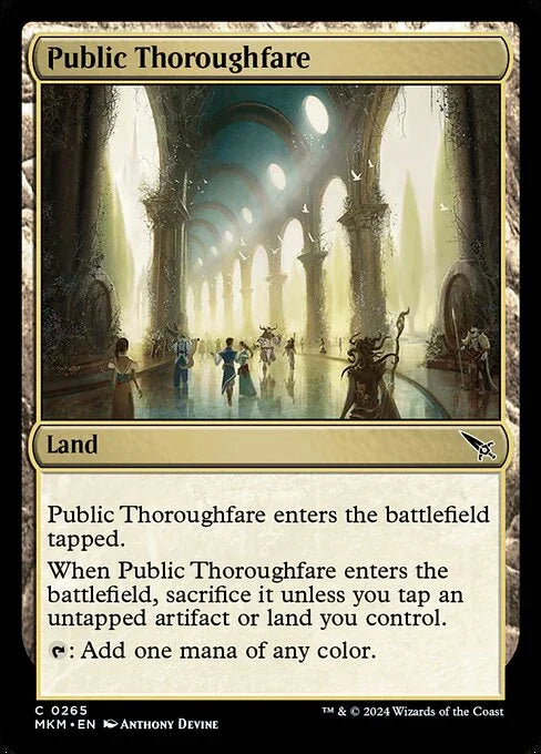 [Foil] MKM 265 Public Thoroughfare C
